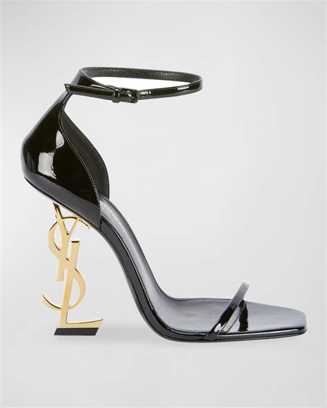 ysl heels opyum sandals|ysl closed toe heels.